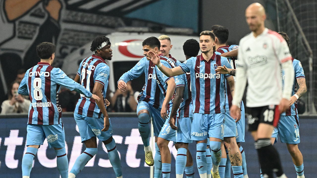 Trabzonspor, Muçi'nin golüyle Beşiktaş'ı yendi