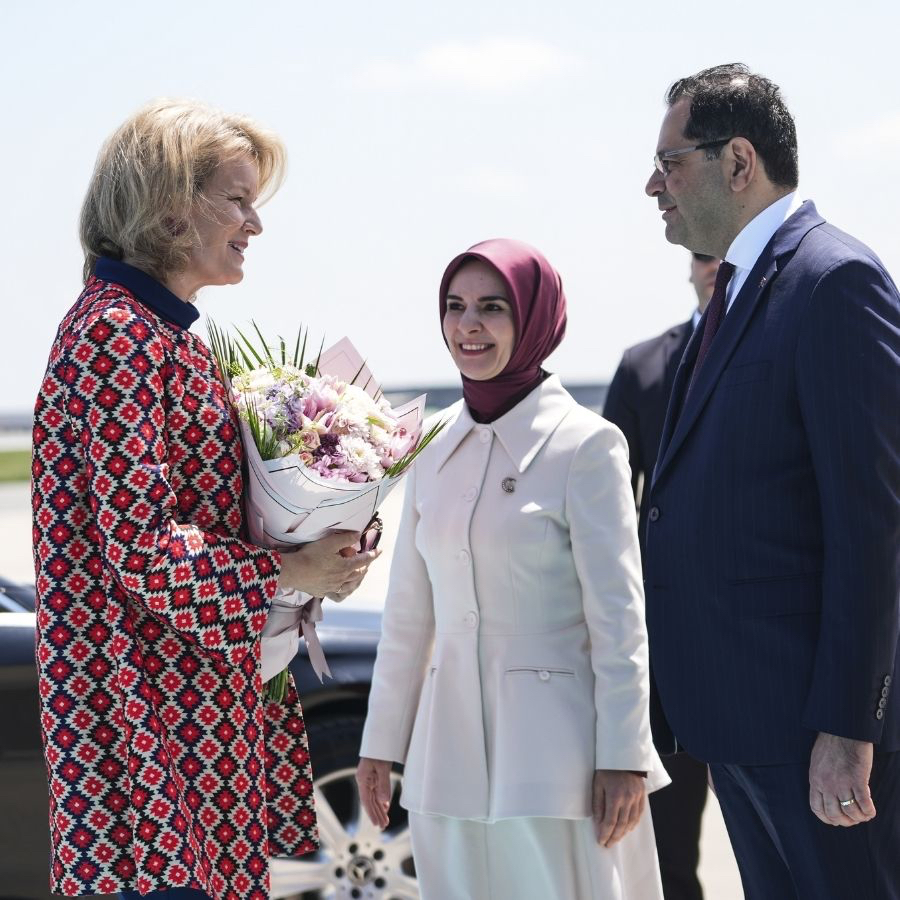Belçika Kraliçesi Mathilde İstanbul'da