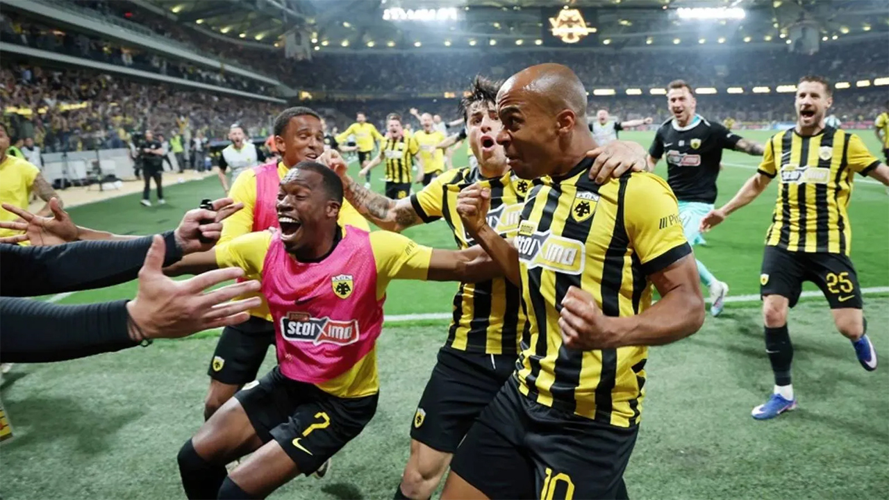 Joao Mario 90+3'te attı AEK şampiyon oldu