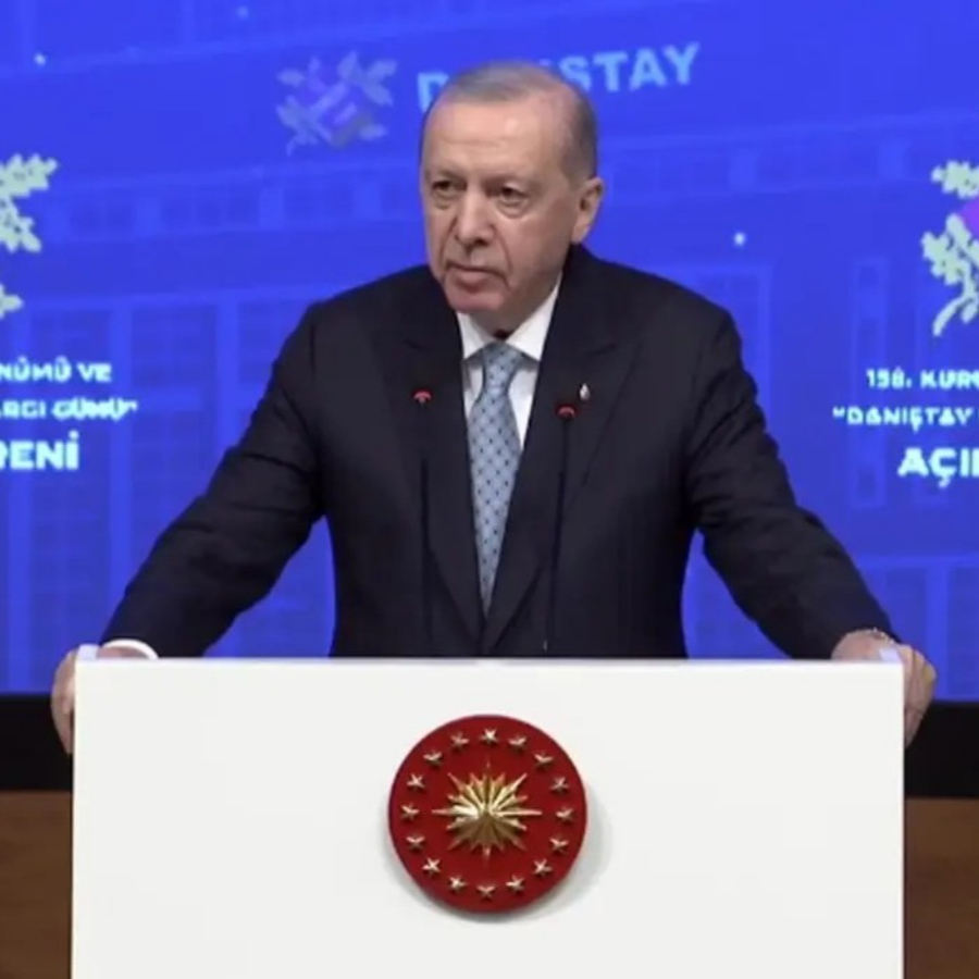 "Her türlü ayrımcılığa son verdik" diyen Cumhurbaşkanı Erdoğan'dan Danıştay’da yeni anayasa mesajı