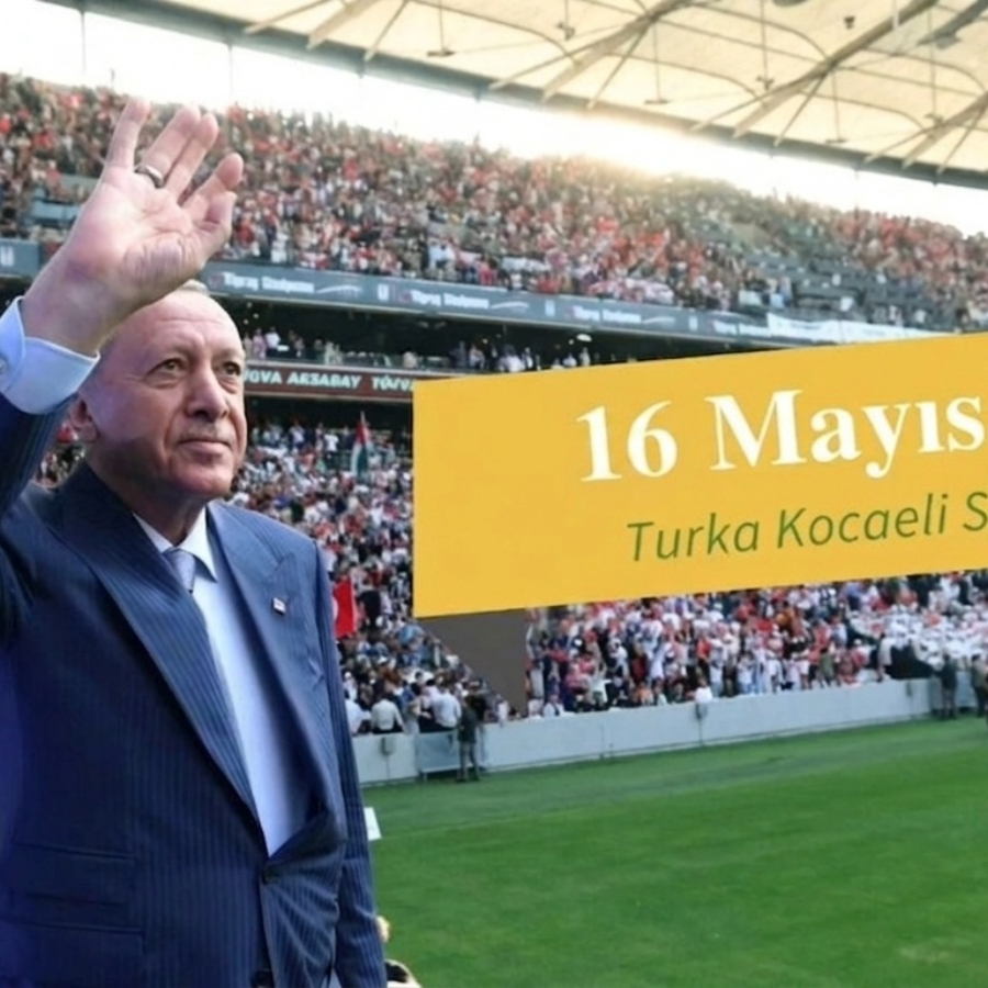 AK Gençlik Kocaeli'de buluşuyor: Turka Kocaeli Stadyumu'nda dev organizasyon! 16 Mayıs'ta Büyük Türkiye yürüyüşü...