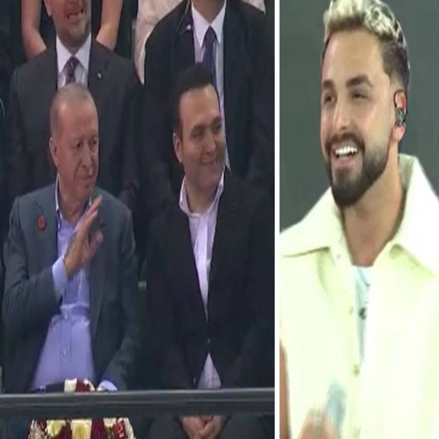 Gençlerin coşkusuna ortak oldu! Cumhurbaşkanı Erdoğan, ünlü rapçinin konserini böyle takip etti
