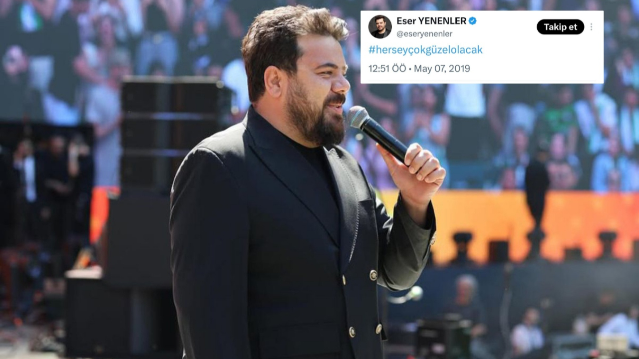 Eser Yenenler İmamoğlu'nu mu destekledi? O twiti yeniden gündem oldu...