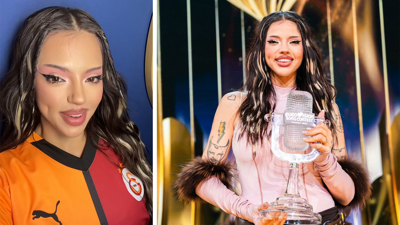 Eurovision şampiyonu Dara, Galatasaray forması giydi