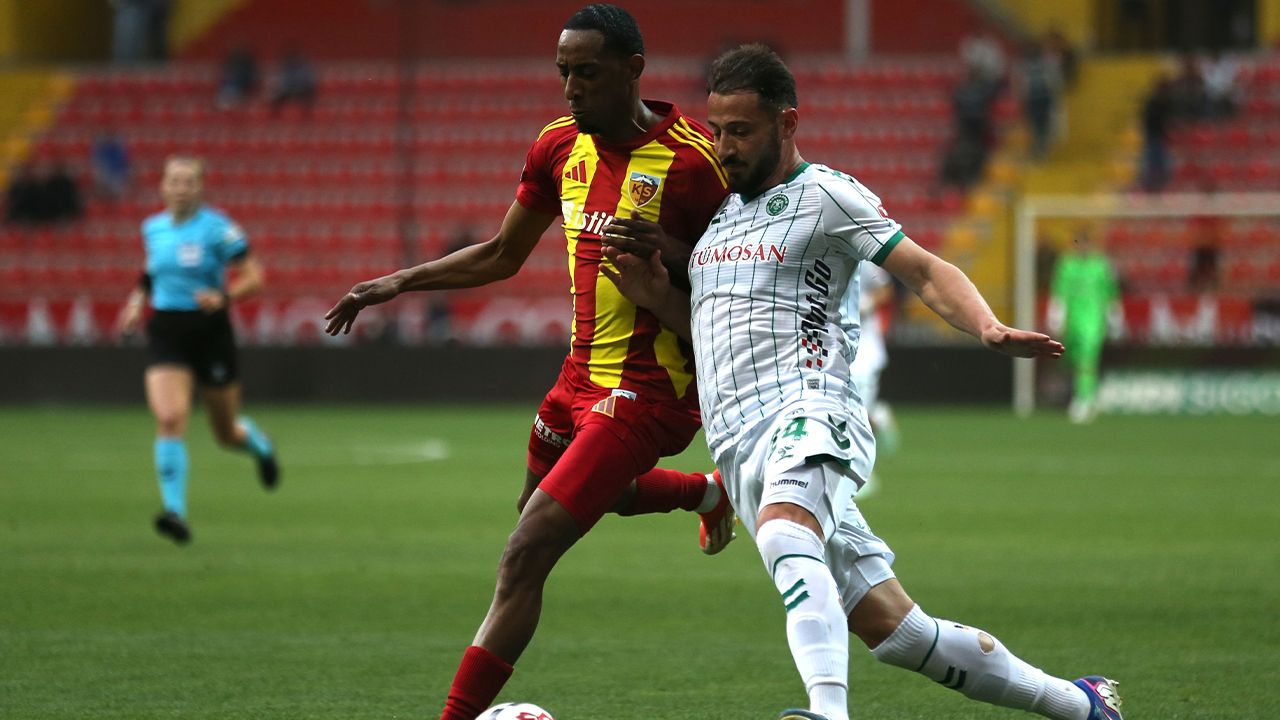 Küme düşen Kayserispor son maçını kazandı