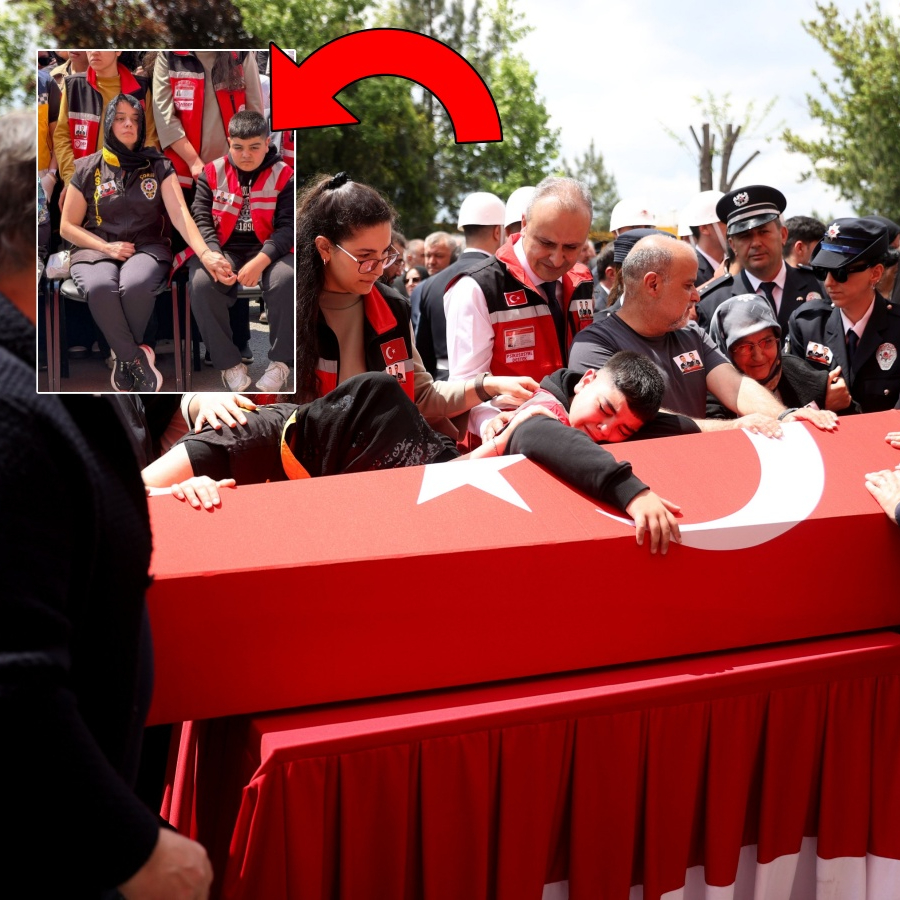 Türkiye şehitlerine ağlıyor... Şehit polisler son yolculuğuna uğurlanıyor! Cenazedeki o detay yürekleri burktu...