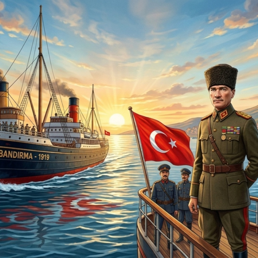 Milli mücadelenin yüzyıllık meşalesi: Bağımsızlığın ilk kıvılcımı 107 yaşında! 19 Mayıs coşkuyla kutlanıyor...