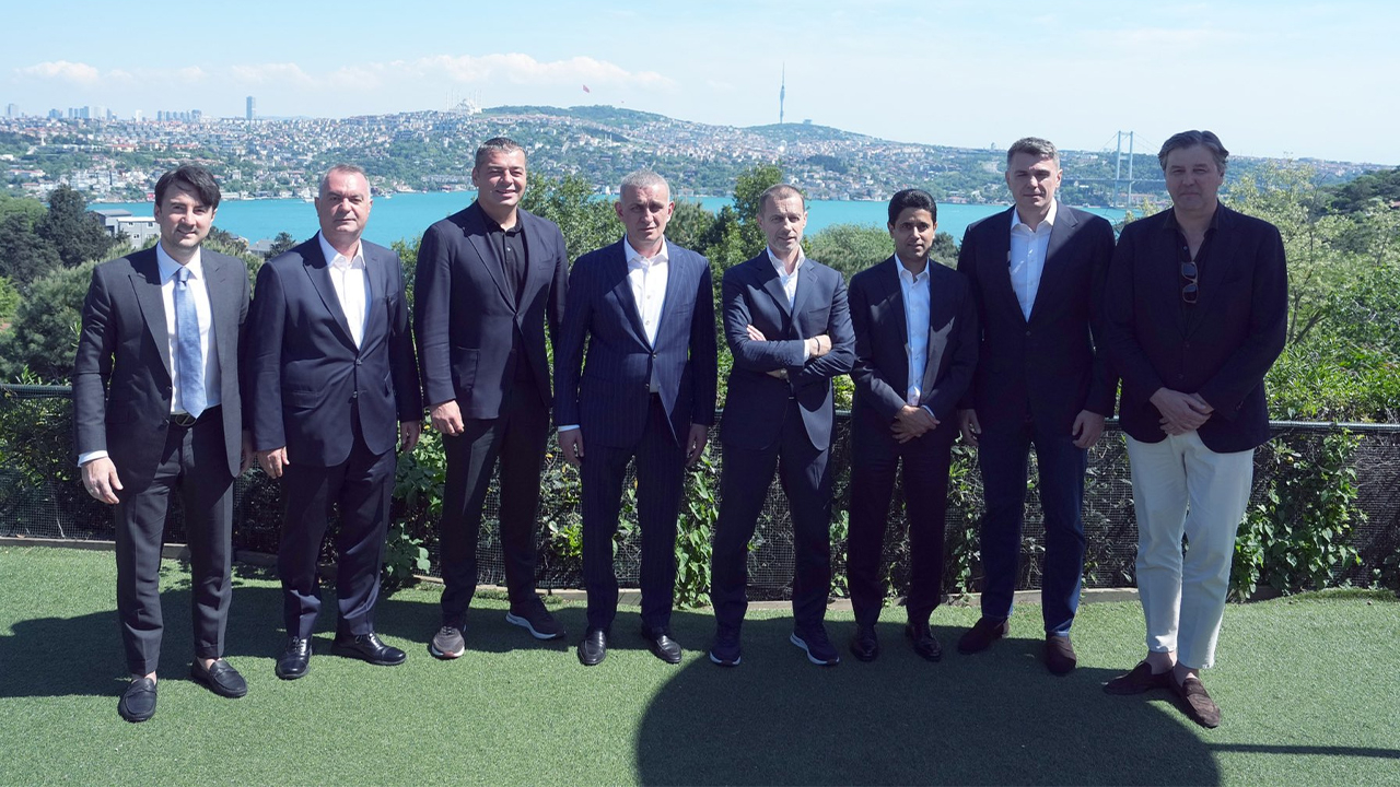 Avrupa Ligi finali öncesi UEFA ve TFF yetkilileri buluştu
