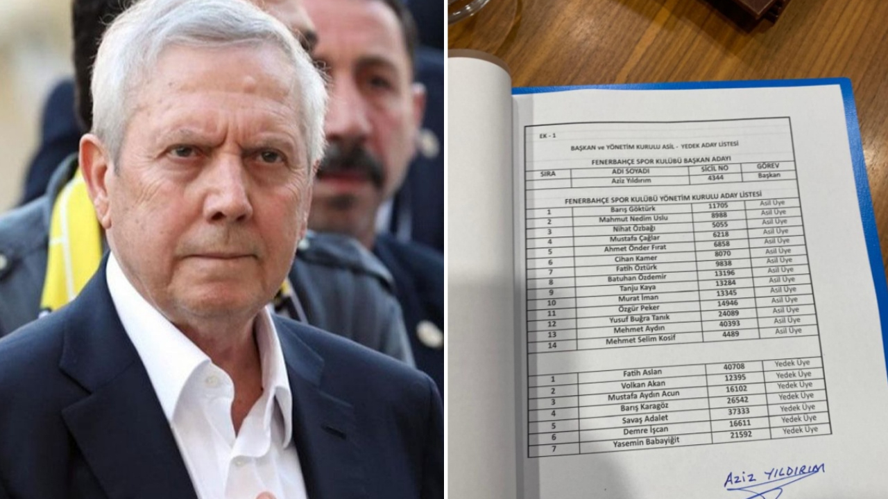 Aziz Yıldırım'ın yönetim listesi belli oldu! Aykut Kocaman geliyor, Asensio kalıyor...