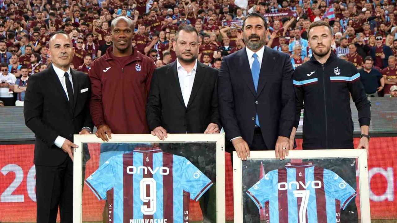 Nwakaeme ve Visca, Trabzonspor'a veda etti