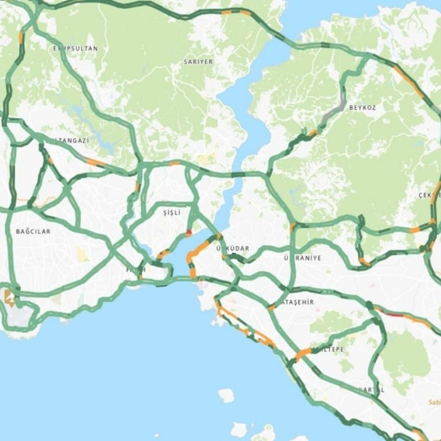 Bayrama 2 gün kala İstanbul bomboş! Trafik yoğunluğu yüzde 8