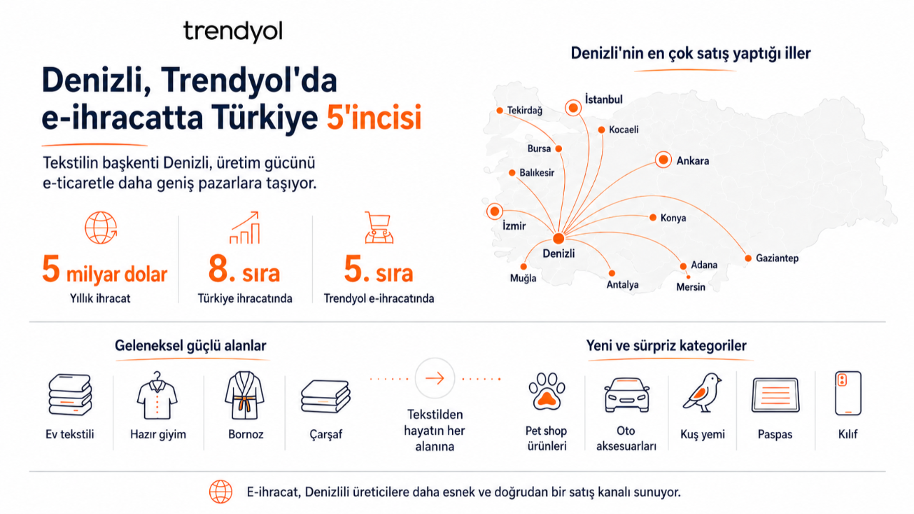 Trendyol geleneksel üretim gücünü e-ticaretin hızıyla birleştirdi