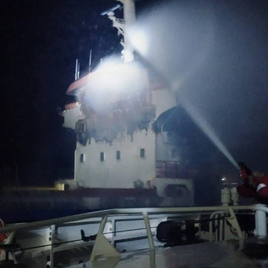 Karadeniz'de kırmızı alarm: Odesa'dan Türkiye'ye gelen Türk gemisini Rus İHA'sı vurdu!