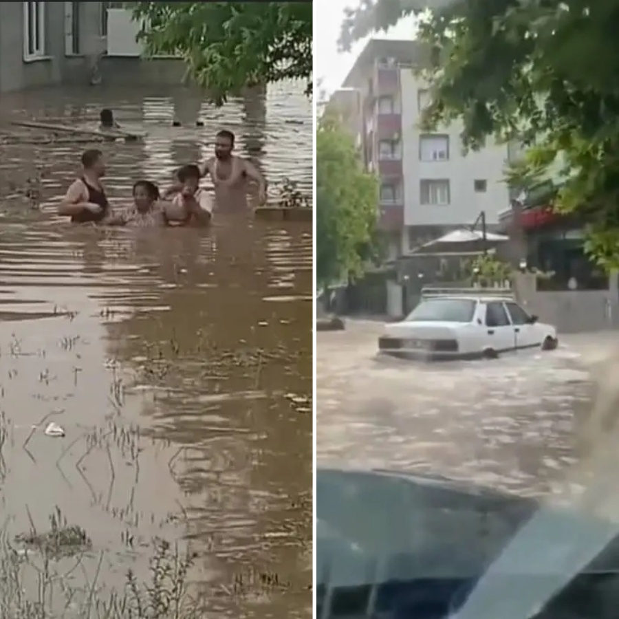 Sarı kod sonrası kabus: Hatay ve Osmaniye'yi sağanak vurdu, evler sular altında kaldı! İşte kare kare yıkım, saniye saniye can pazarı!