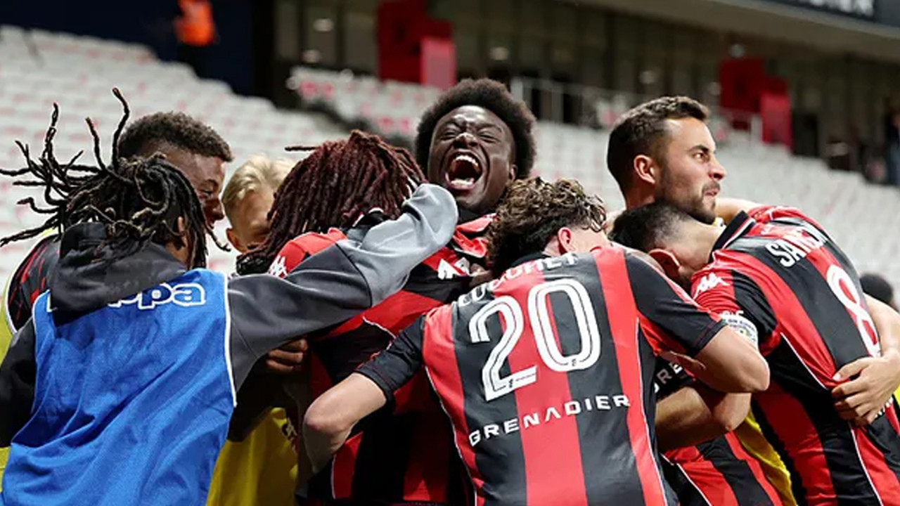 Play-out maçında kazanan Nice Ligue 1'de kaldı