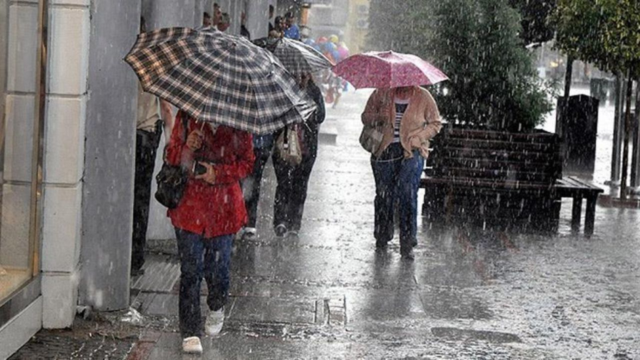4 il için "sarı" uyarı: Kuvvetli yağışa dikkat
