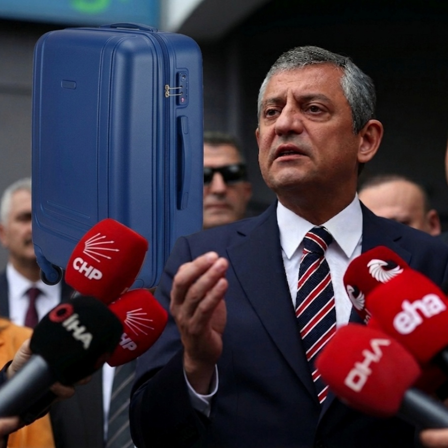 Mavi valiz krizi... Telefondaki o mesaj ortalığı karıştırdı! Özgür Özel hakkında rüşvet fezlekesi...