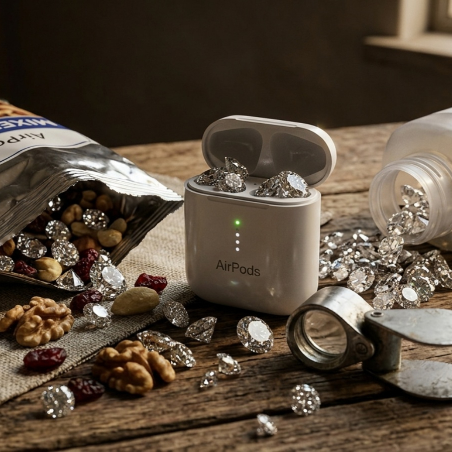 Dubai-İstanbul hattında 1.7 milyarlık kaçakçılık: AirPods kutusu, çerez poşeti ve şampuandan milyarlık pırlanta çıktı!