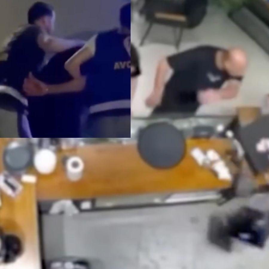 Yine bir maganda dehşeti! Kasayı parçaladı, genç kadına hakaret etti! Ters kelepçe gözaltına alındı