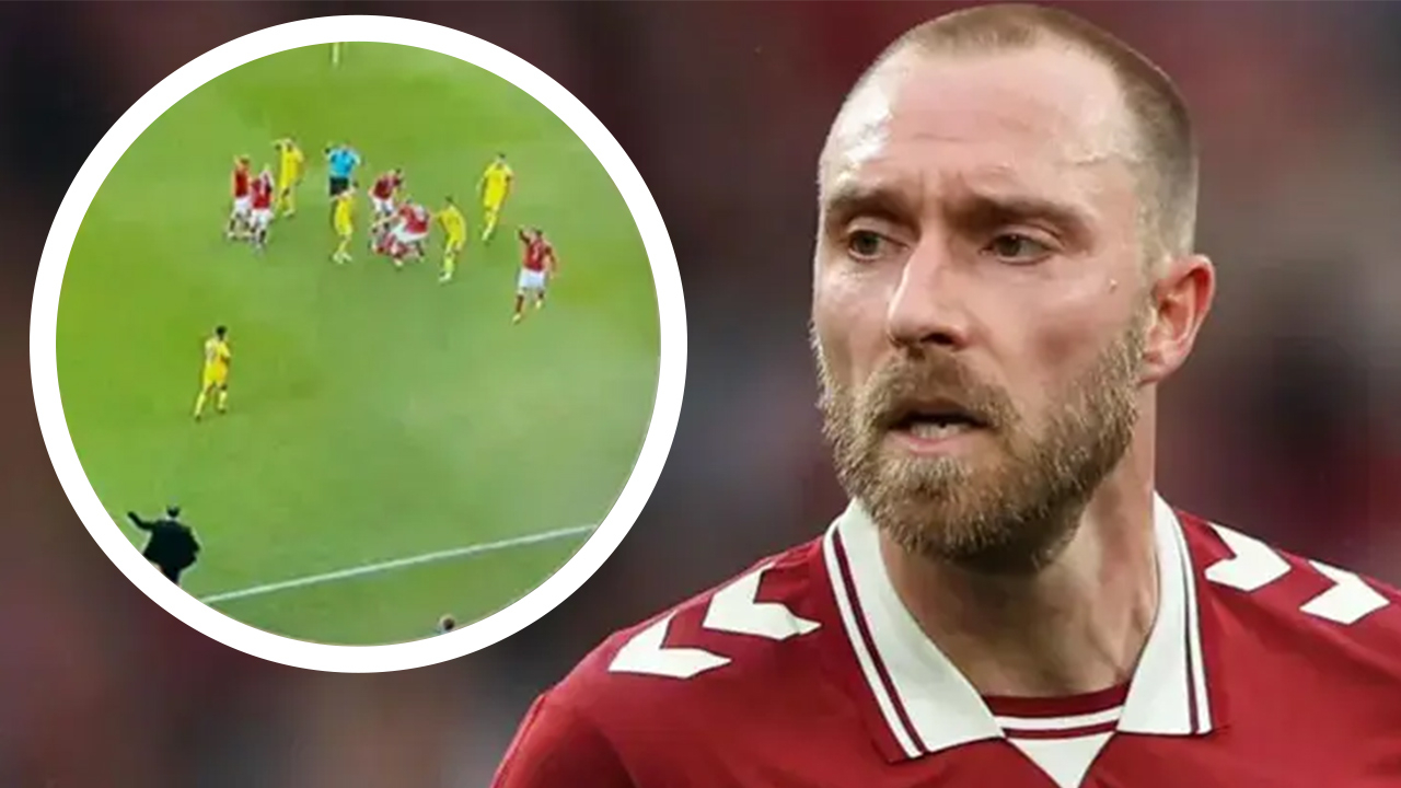 Daha önce kalp krizi geçiren Eriksen yine fenalaştı