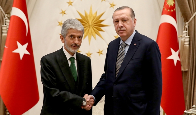 Başkan Tuna'dan Cumhurbaşkanı Erdoğan'a iki saatlik brifing...