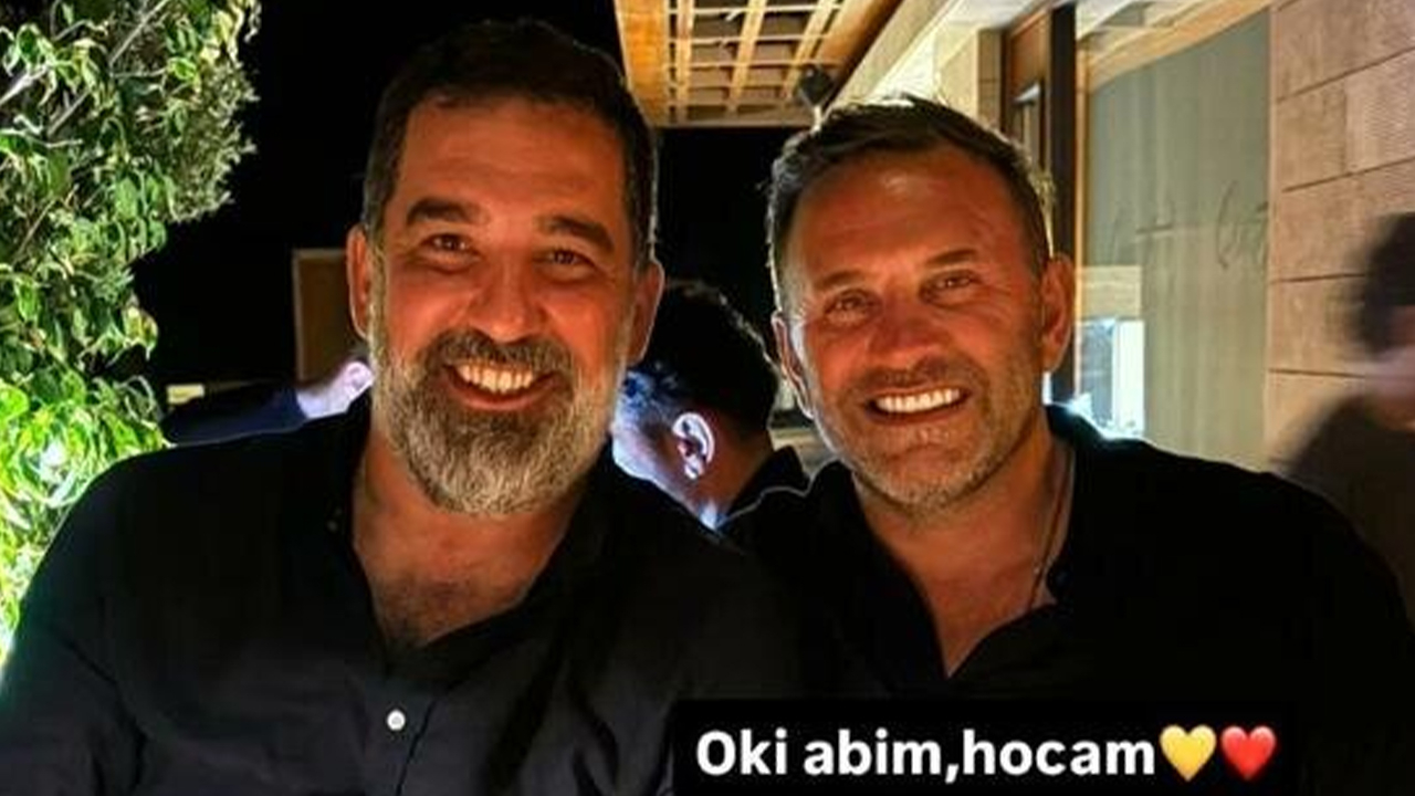 Arda Turan ile Okan Buruk bir araya geldi