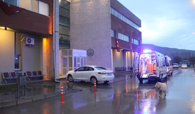 Fizik tedavi hastanesinde yemekten zehirlendiler...