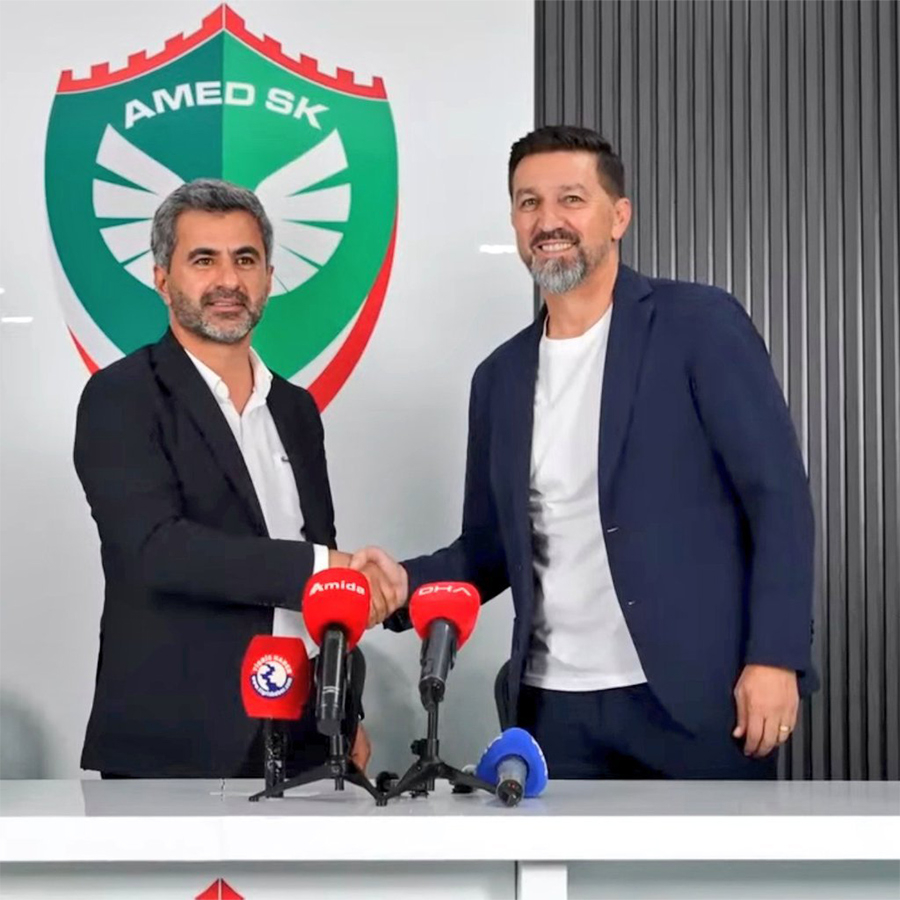 Amedspor, yeni teknik direktörünü açıkladı