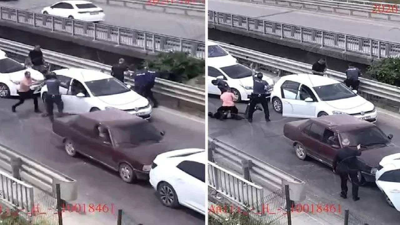 Cezaevi önünde araç gasp edip 2 kişiyi yaralamışlardı! Ekipler tarafından işte böyle yakalandılar