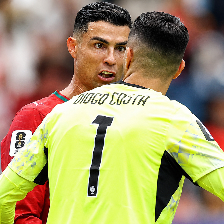 Portekiz'den kötü başlangıç! Ronaldo gol yiyen kaleciyi fırçaladı