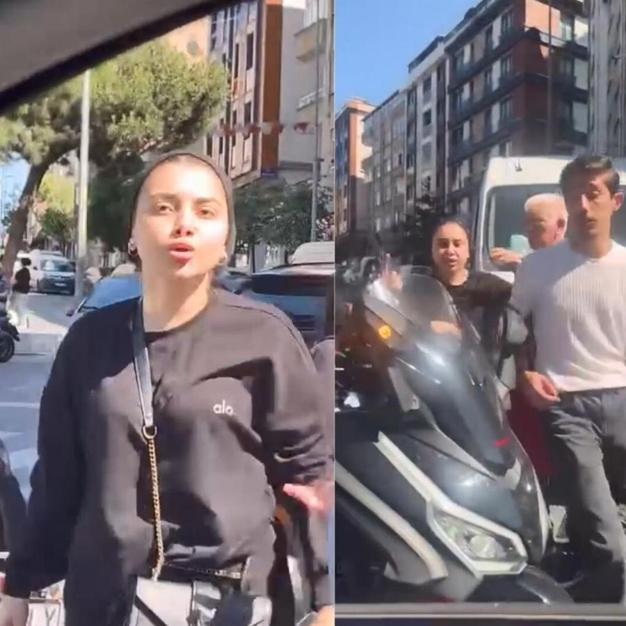 Bir garip yol verme meselesi! Kadın sürücü araca saldırdı: Kırarım o telefonunu! 185 bin TL ceza yedi