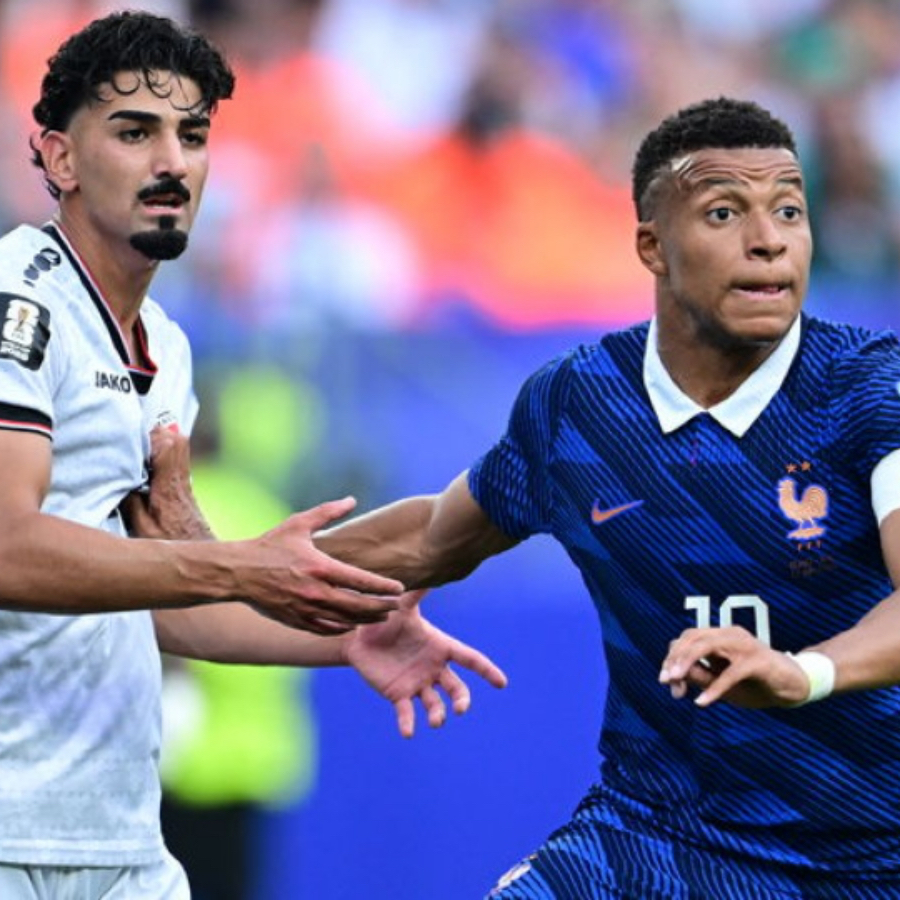 Fırtına da engel olamadı! Kylian Mbappe şov yaptı, Fransa Irak'ı 3-0'la geçti