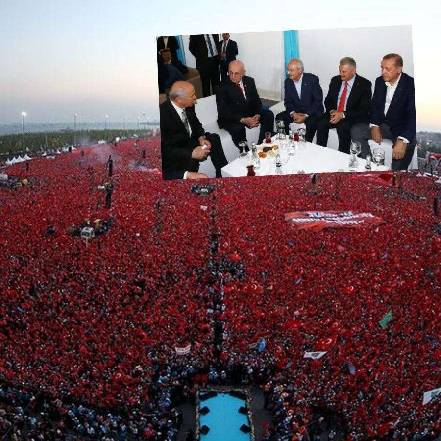 Darbe girişimi sonrası 5 milyon yürek, 3 lider aynı sahnedeydi! Yenikapı Ruhu yeniden dirilecek mi?