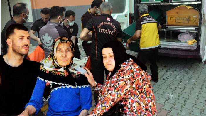 Kahramanmaraş’ta yürekleri küle çeviren yangın! 3 engelli çocuğu yer yatağında can verdi