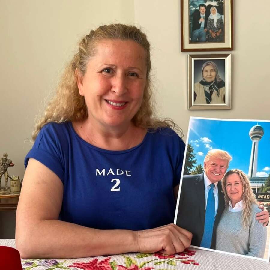 Necla Özmen'ın babası Donald Trump Türkiye'ye geliyor! Görüşmek için mektup gönderdi: Türk yemeği yapacağım!