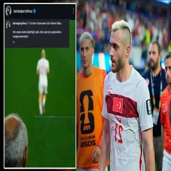 Dünya Kupası'na hüzünlü veda! Barış Alper Yılmaz'dan duygusal paylaşım: Özür dilerim baba!