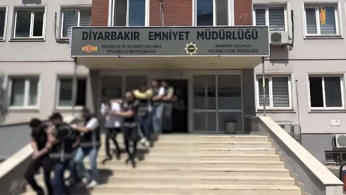 Diyarbakır'da silahlı suç örgütü çökertildi: 40 gözaltı, 15 tutuklama