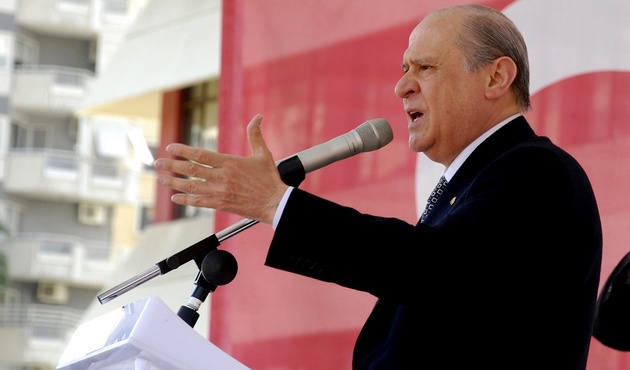 MHP lideri Bahçeli'den slogan tepkisi!