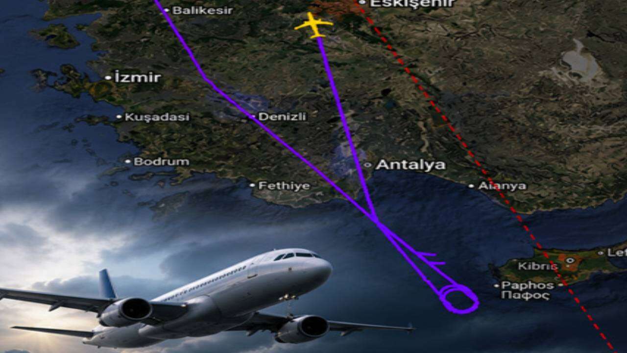 Rota bir anda değişti: İsrail'e giden uçak Türkiye hava sahasından geri döndü!