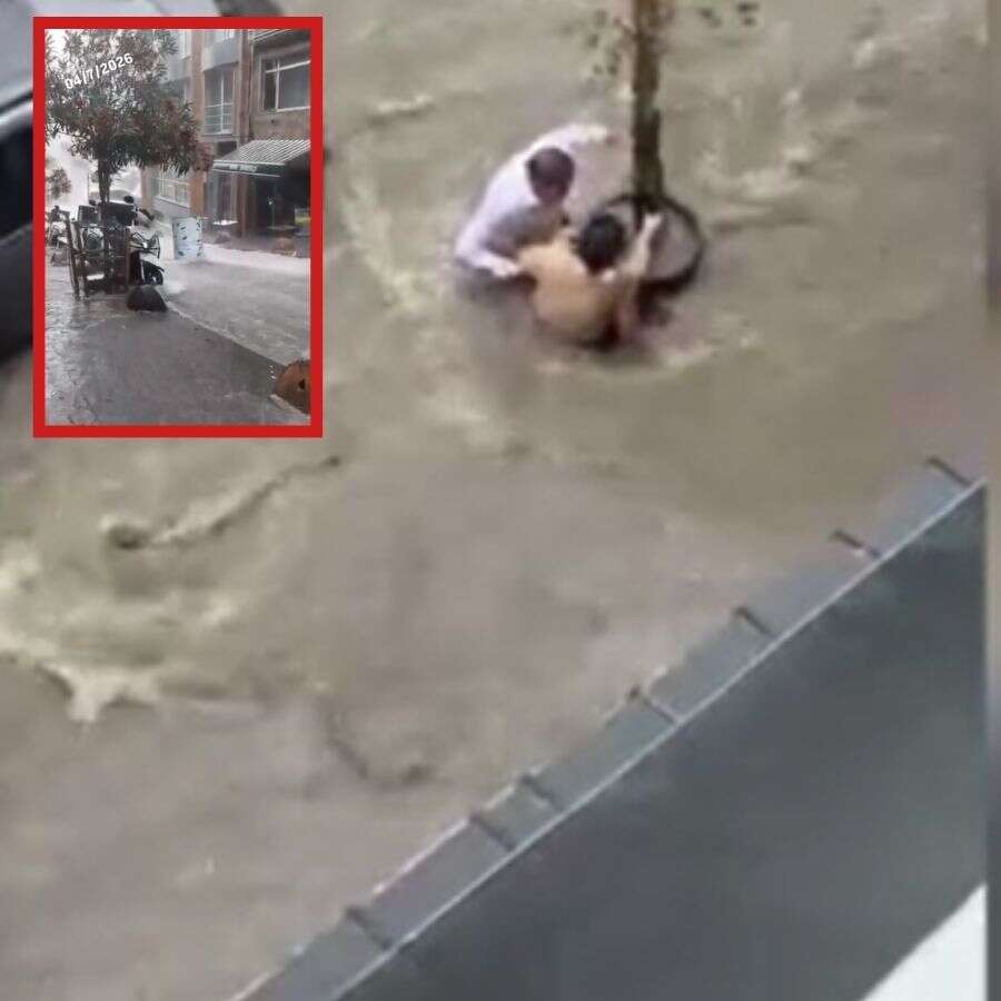 İstanbul'u sağanak vurdu! Beşiktaş'ta can pazarı: Sulara kapılan kadını vatandaşlar kurtardı!