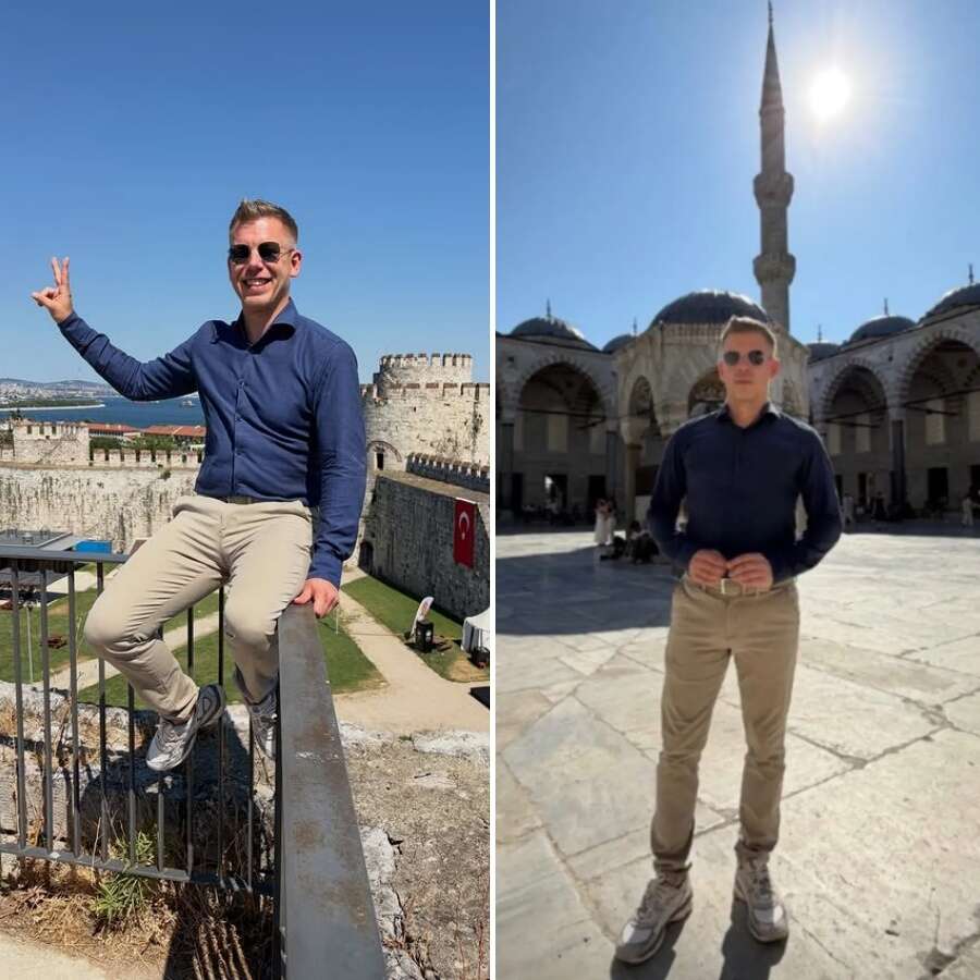 NATO öncesi İstanbul'da bir başbakan! Turist gibi gezdi, paylaşımı sosyal medyayı salladı!