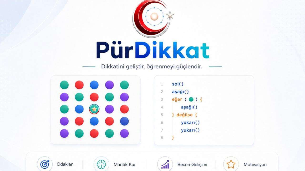 Öğrenciler dikkat! MEB'den dikkat geliştiren dijital oyun: PürDikkat