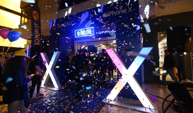 İstanbul'da iPhone X çılgınlığı...