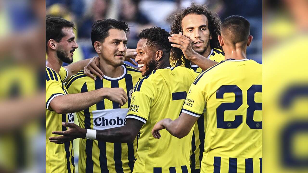Fenerbahçe, Pogon Szczecin'e gol oldu yağdı