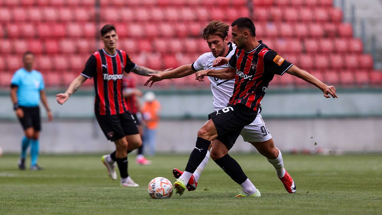 Beşiktaş hazırlık maçında Spartak Trnava'ya mağlup oldu