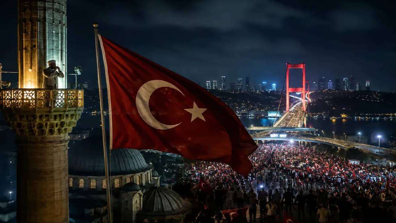 Türkiye'nin 90 bin camisinde sela sesleri! 81 ilde 15 Temmuz şehitleri dualarla yad edildi