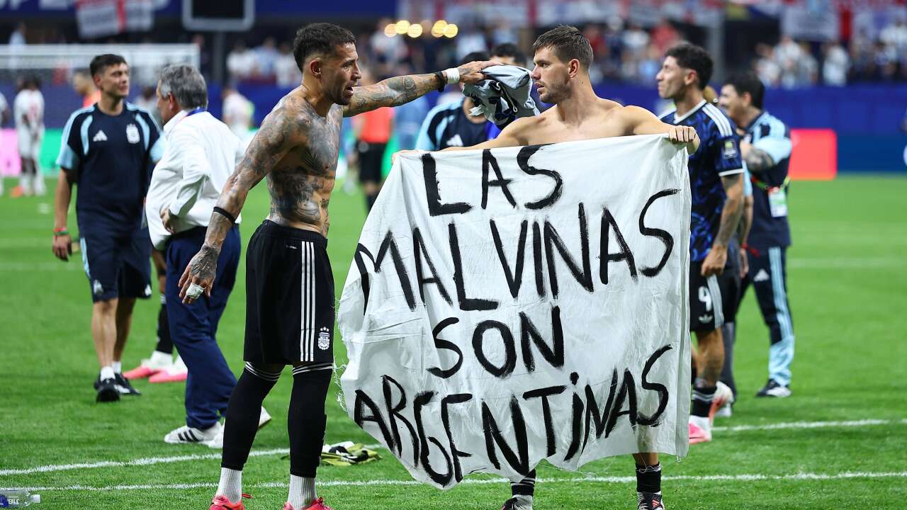 Maç sonu açılan pankart Arjantin'in başını yakacak! FIFA'dan ceza yiyecekler