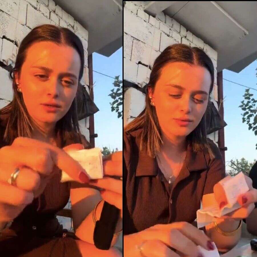 Köy evinde eşinin fotoğrafını muskada bulan kadın o anları böyle yayınladı