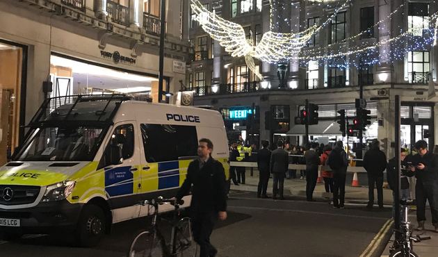 Londra'da silah sesi ihbarı polisi alarma geçirdi...