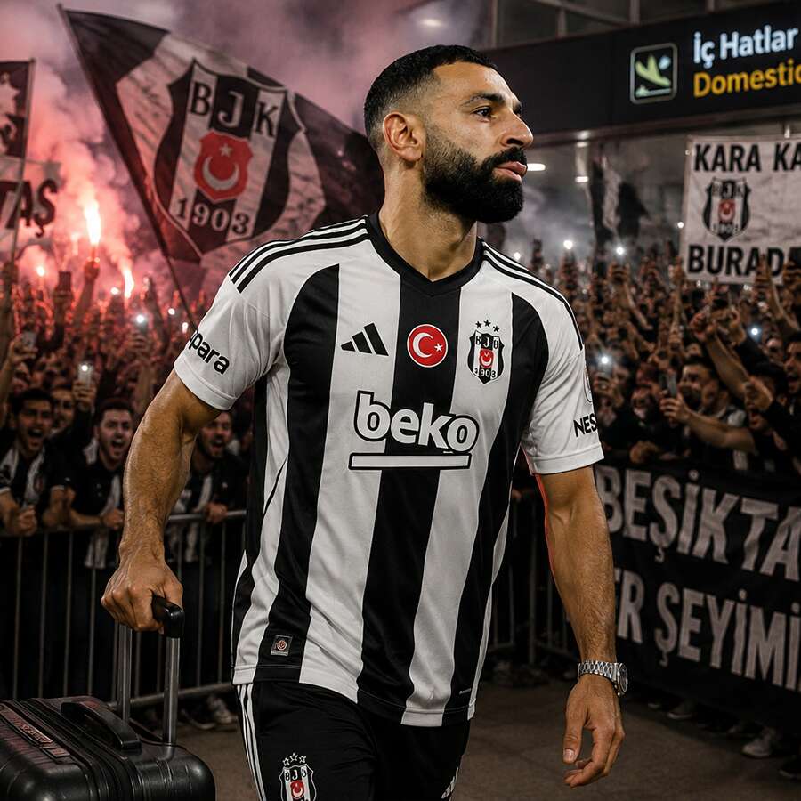 Beşiktaş'ta son dakika Mohamed Salah gelişmesi! Transferin önündeki son engel de ortadan kalktı: Artık tarihi transferin açıklanması bekleniyor